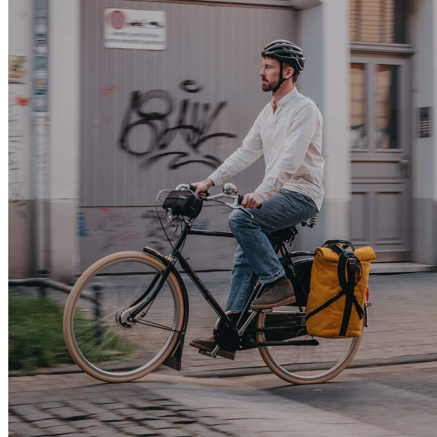 Rolltop BIQ + Fahrradhaken