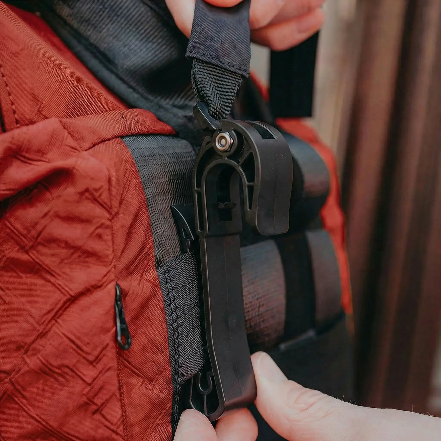 Rolltop BIQ + Fahrradhaken